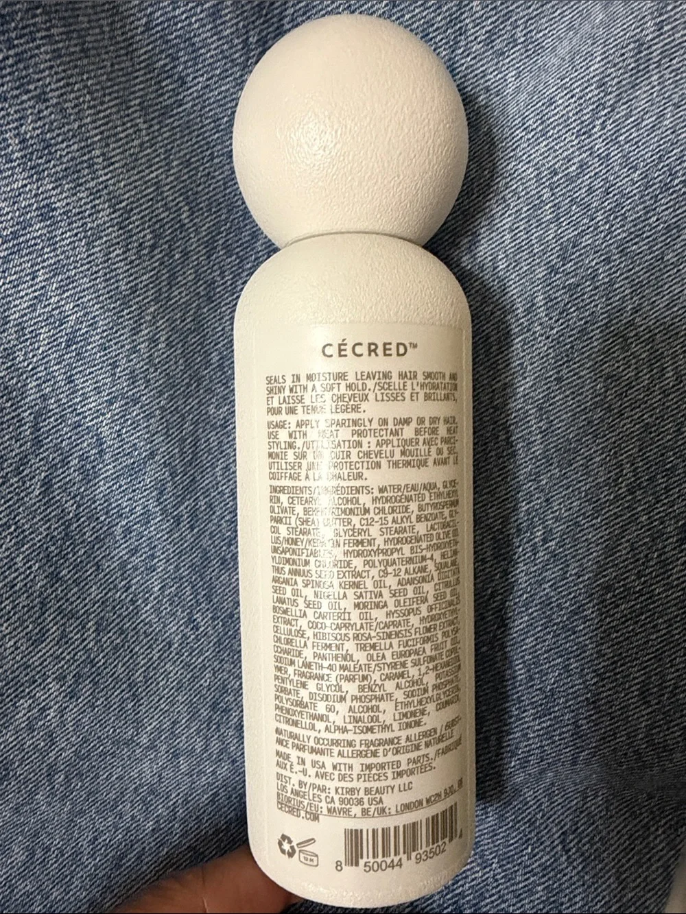 Cécred Moisture Sealing Lotion — Cream Hydrating Body Lotion